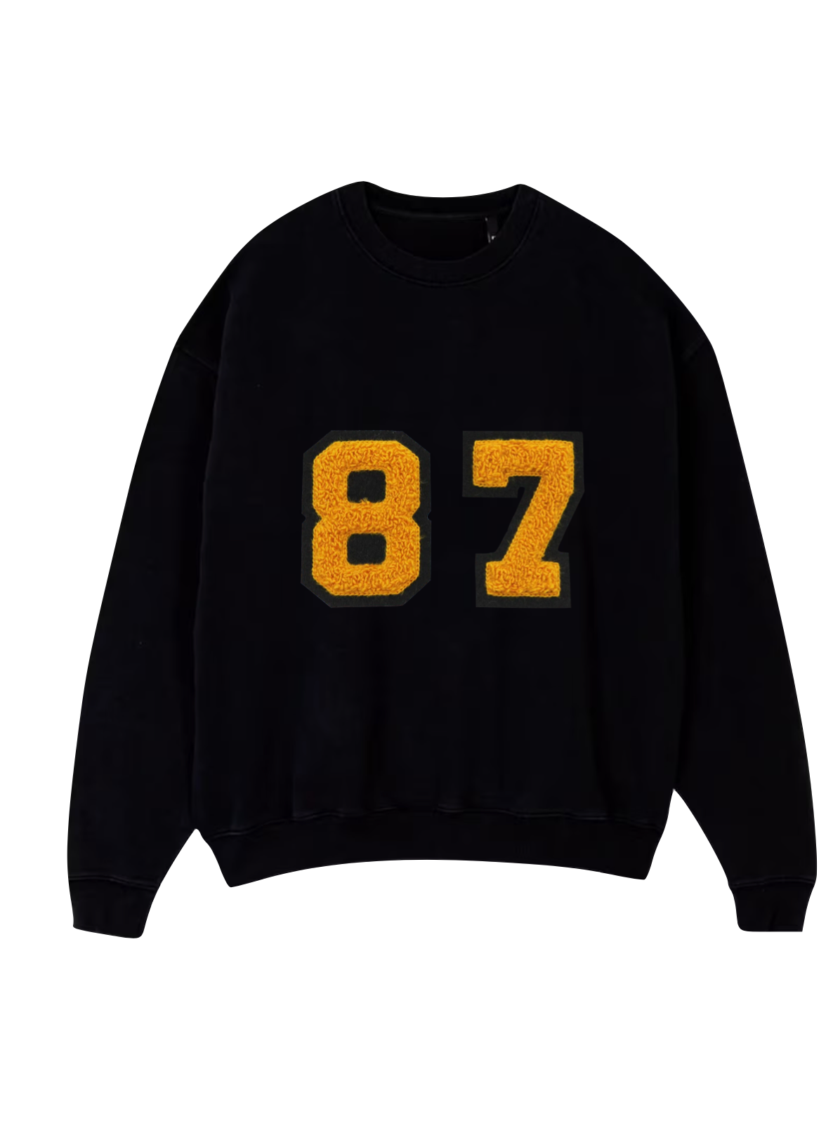 '87' Oversized Crewneck